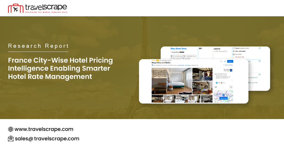 France City-Wise Hotel Pricing Intelligence for Hotel Rate Management
